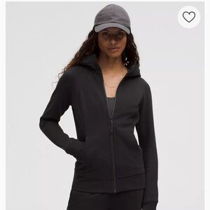 Lululemon Black Scuba Full-Zip Hoodie